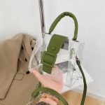 Jelly Handbag Women 2022 Summer New Trend Transparent Shoulder Bag Minimalist Crossbody Niche Women Bag