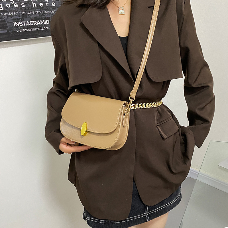 Minimalist Chic Women's Square Bag 2022 New Trendy Shoulder Underarm Retro Crossbody - Image 2