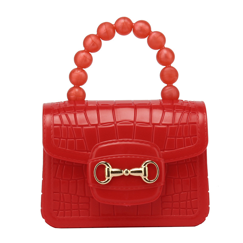 Jelly Candy Color Women's Shoulder Crossbody Chain Bag - Image 3