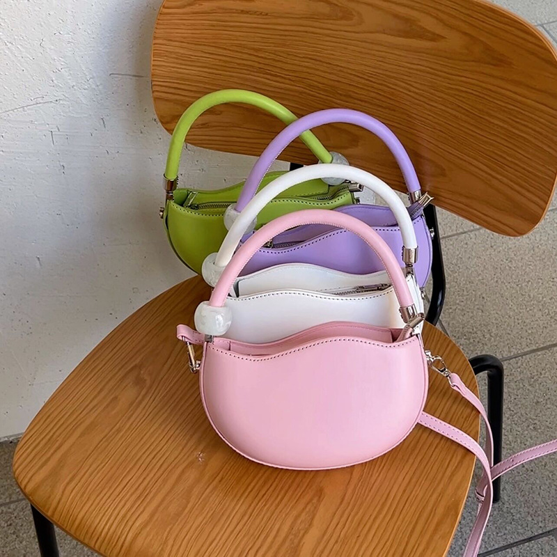 Niche Design Pea Bag Premium Small Handbag Women's 2023 New Pearl Handbag Shoulder Crossbody Bag