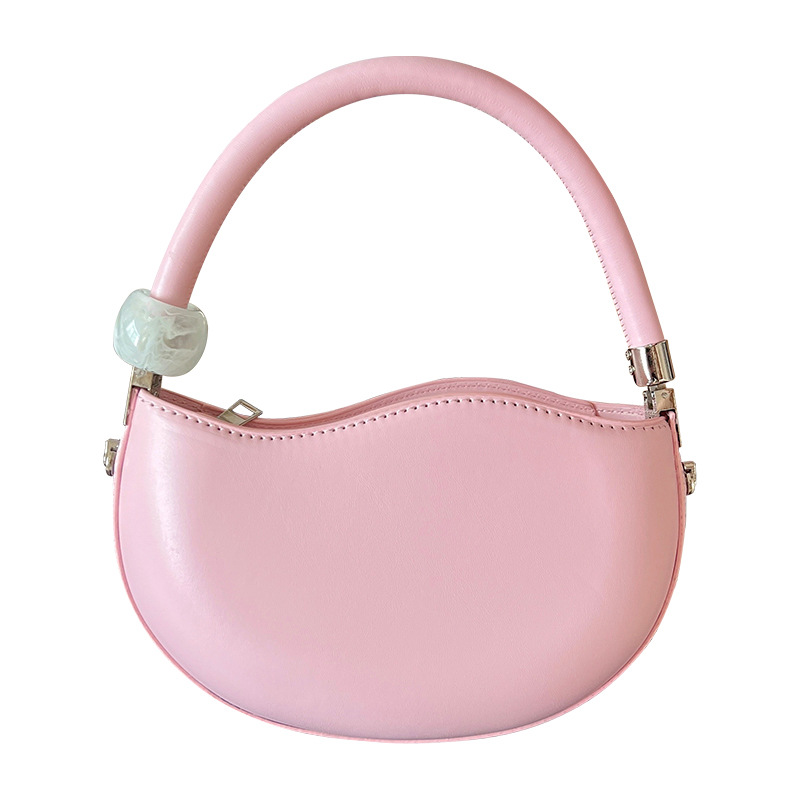 Niche Design Pea Bag Premium Small Handbag Women's 2023 New Pearl Handbag Shoulder Crossbody Bag - Image 5