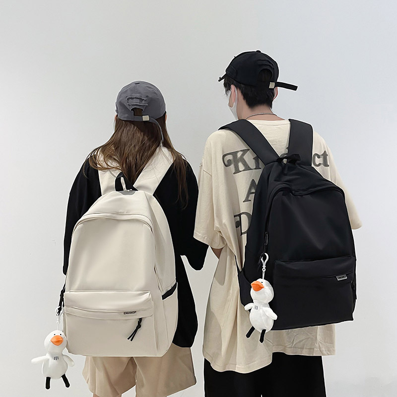MZ Minimalist Large Capacity Backpack for Men and Women Casual Japanese Korean Style School Bag