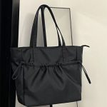 Canvas Tote Bag for Women Simple 2023 New Waterproof Large Capacity Commute Handbag Shoulder Bag